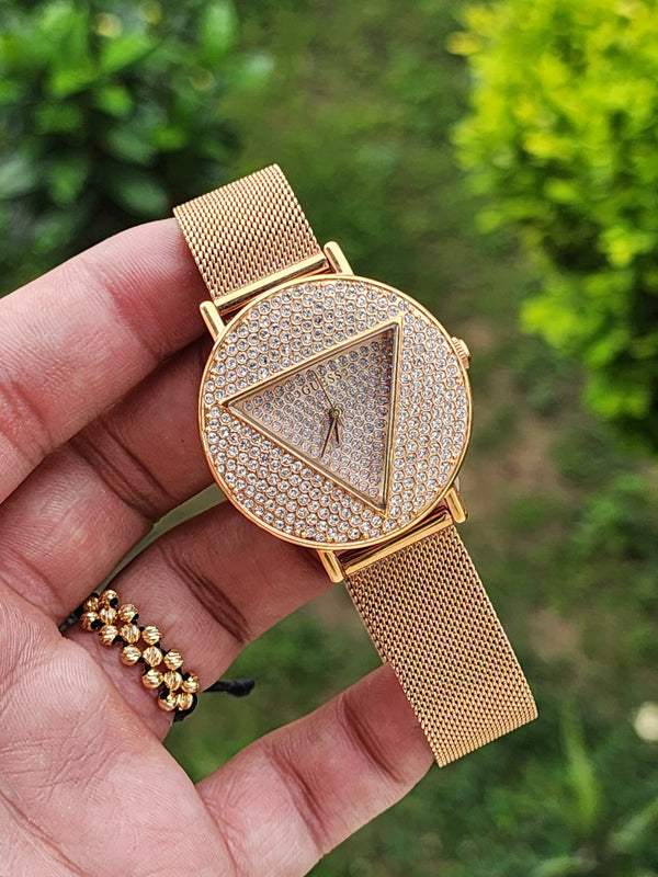 RELOJ GUESS DE MUJER – GW0477L3 | ORO ROSA