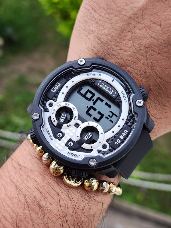 RELOJ Q&Q DIGITAL PARA HOMNRE G16A-500VY | DISEÑO ROBUSTO Y FUNCIONALIDAD CON ESTILO