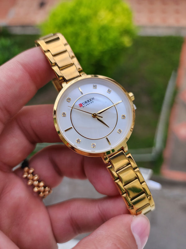 Reloj Curren C9051L Dorado para Mujer