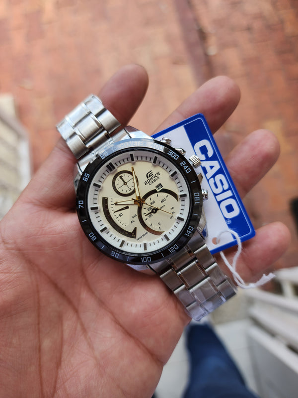 RELOJ CASIO EDIFICE HOMBRE + CALENDARIO FUNCIONAL + ENVÍO GRATIS 🚀 ED012