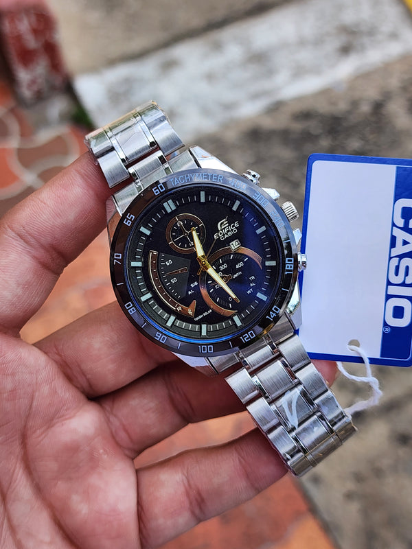 RELOJ CASIO EDIFICE HOMBRE + CALENDARIO FUNCIONAL + ENVÍO GRATIS 🚀 ED011