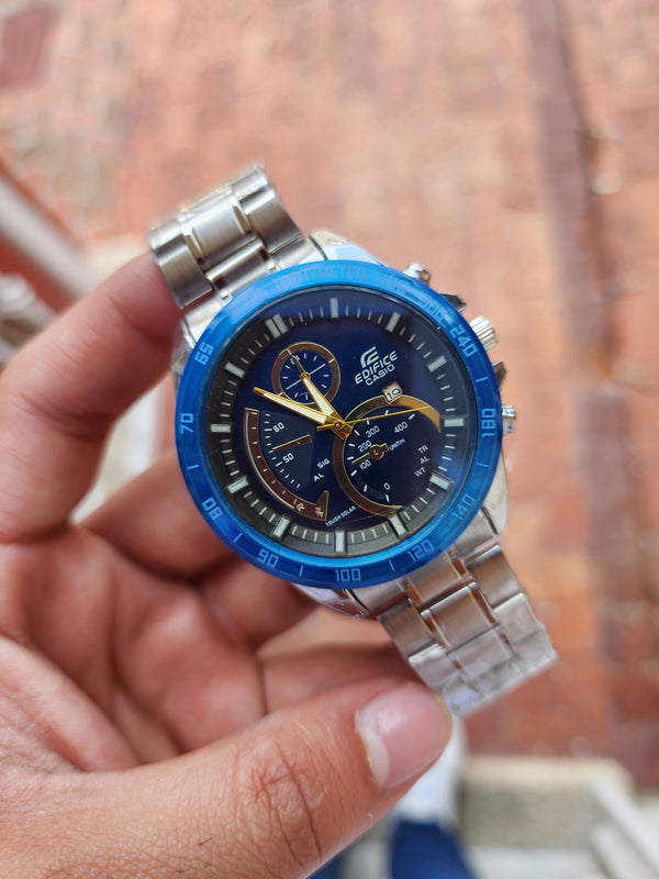 RELOJ CASIO EDIFICE HOMBRE + CALENDARIO FUNCIONAL + ENVÍO GRATIS 🚀 ED010