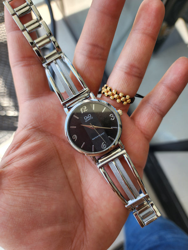 RELOJ Q&Q DORADO DE HOMBRE DE LUJO + ENVIO GRATIS + PAGO CONTRA ENTREGA - QQ021